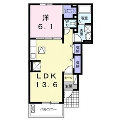 シエルトゥールＭ．Ｋ．三雲の物件間取画像